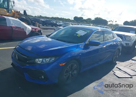 2018 Honda Civic Ex from USA, damaged, VIN SHHFK7H53JU219792